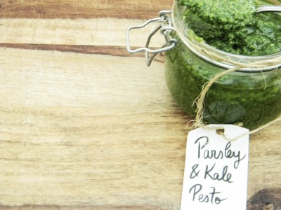 Parsley and Kale Pesto