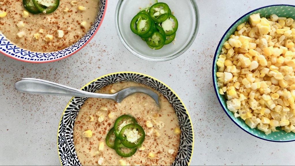 Roasted Sweet Potato Corn&nbsp;Chowder